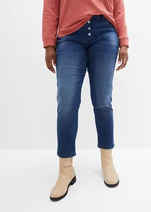 Jean thermique boyfriend taille mi-haute avec intérieur doux, bonprix