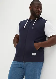 Sweat à capuche sans manche, bonprix