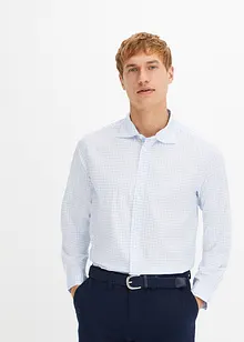 Chemise business Slim Fit à carreaux discrets, bonprix