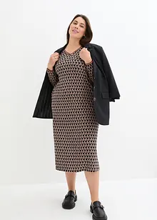 Robe trapèze en jersey, bonprix