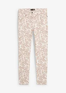 Pantalon stretch imprimé, bonprix