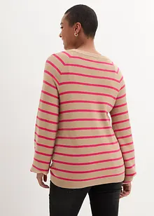 Pull de grossesse/d'allaitement en maille, bonprix