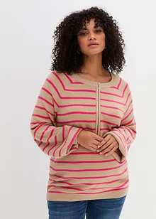 Pull de grossesse/d'allaitement en maille, bonprix