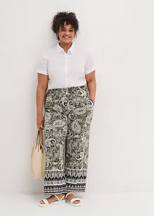 Palazzo-Hose aus softem Viskose-Mix, bonprix