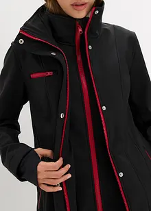 Veste softshell extensible et imperméable, style 2 en 1, bonprix