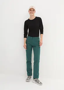 Pantalon technique à taille élastiquée, déperlant, bonprix