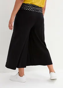 Jupe-culotte avec taille confortable, mi-mollet, bonprix