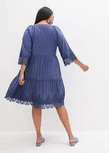 Robe-chemise à dentelle, bonprix