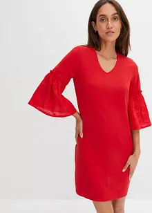 Kleid mit Volants, bonprix