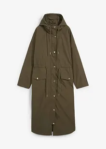 Parka de mi-saison, style trench, avec taille réglable, bonprix