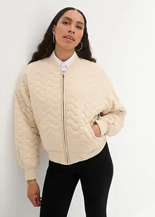 Gesteppter Blouson aus Sweat, bonprix