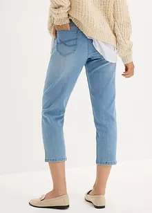 Capri-Jeans mit Ziersteppung, bonprix