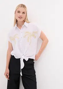 Blouse à broderie, bonprix