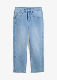 Capri-Jeans mit Ziersteppung, bonprix