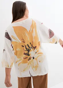 Pull à imprimé floral, bonprix