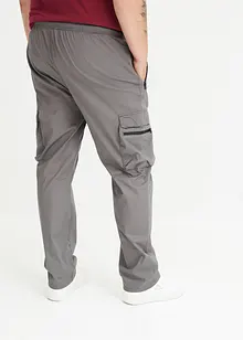 Loose Fit Schlupf-Cargohose in Papertouch-Qualität, Straight, bonprix