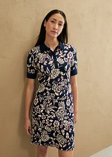 Robe polo à imprimé floral, bonprix