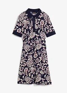 Robe polo à imprimé floral, bonprix