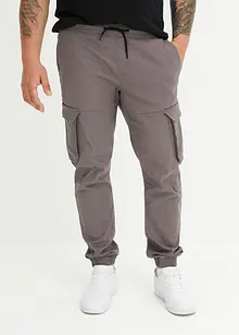 Regular Fit Schlupf-Cargohose, Straight, bonprix