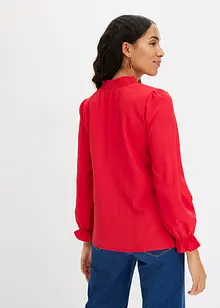 Blouse à détails smockés, bonprix