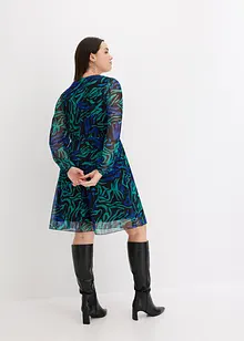 Robe en mesh imprimée, bonprix