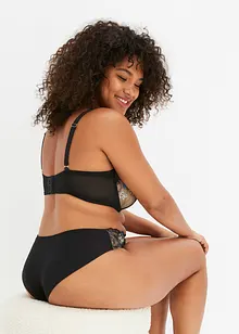 Soutien-gorge balconnet à armatures orné de broderies, bonprix