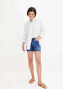 Jeans-Shorts mit Stickerei, BODYFLIRT