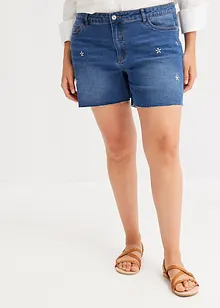 Jeans-Shorts mit Stickerei, BODYFLIRT