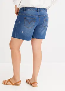 Jeans-Shorts mit Stickerei, BODYFLIRT