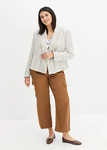 Blazer aspect tweed, bonprix