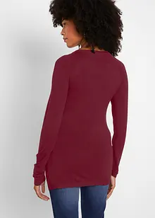 Pull 2en1 de grossesse et d'allaitement en maille fine, bonprix