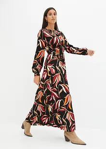 Robe longue imprimée, bonprix