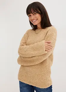 Pullover aus kuscheligem Bouclé, bonprix