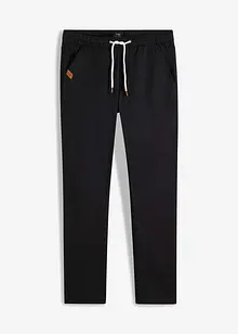 Pantalon droit stretch à taille élastiquée, Regular Fit, bonprix