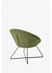 Fauteuil à piétement en métal, bonprix