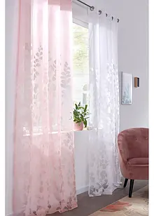 Ausbrenner Gardine mit Blättern (1er Pack), bonprix