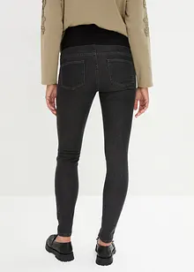 Lot de 2 jeggings de grossesse en coton majoritaire, Skinny, bonprix