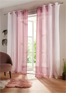Gardinen aus leichtem Voile, auch in extralang (2er Pack), bonprix