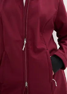 Veste longue softshell fonctionnelle avec polaire peluche, bonprix