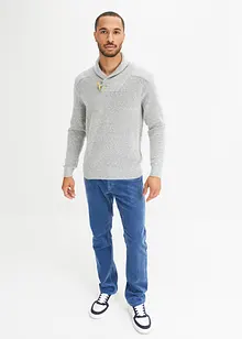 Pullover mit Schalkragen, bonprix