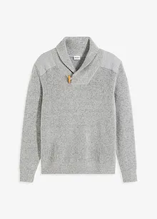 Pullover mit Schalkragen, bonprix