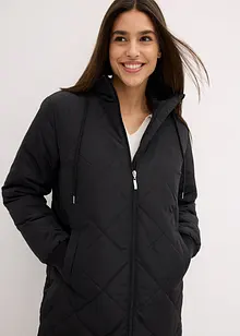 Manteau court à capuche, matelassé, bonprix