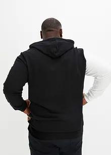 Kapuzen-Sweatjacke aus reiner Bio-Baumwolle, bonprix