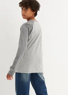 Jungen Langarmshirt aus Bio-Baumwolle, bonprix