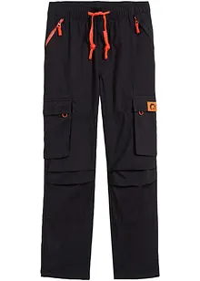 Pantalon garçon à taille élastiquée et poches cargo, Regular Fit, bonprix