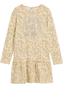 Robe en jersey fille avec coton, bonprix