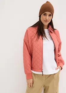 Blouson matelassé à col en velours côtelé, bonprix