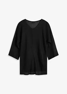 Oversize-Pullover mit Ajourmuster, bonprix