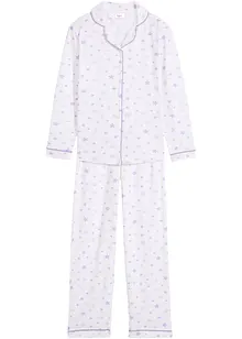 Mädchen Pyjama mit Bio-Baumwolle (2-tlg. Set), bonprix