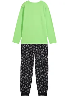 Pyjama aus reiner Bio-Baumwolle (2-tlg. Set), bonprix